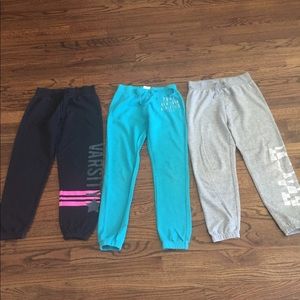 Three color casual pants
